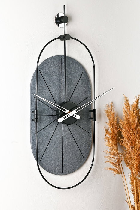 Wallity Sntr - Silver Reloj de pared decorativo